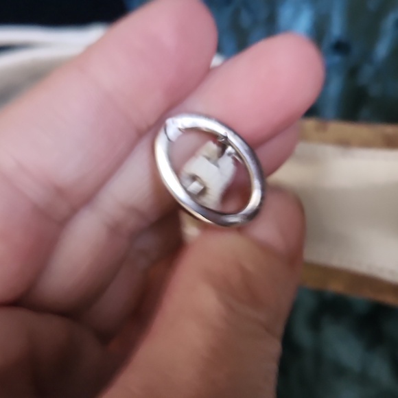 Fioni White Faux Leather Peep Toe Heels - Picture 7 of 8